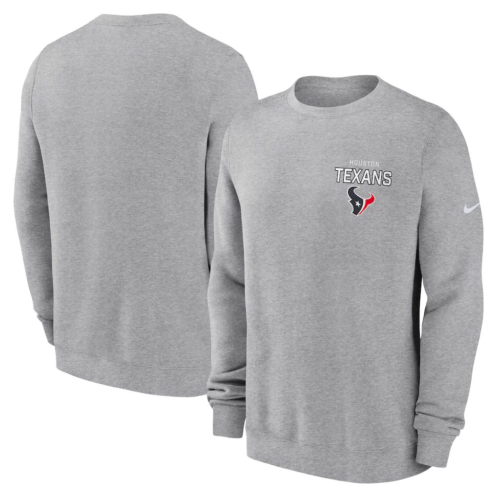 2026 NFL Houston Texans round-neck sweatshirt 01->indianapolis colts->NFL Jersey
